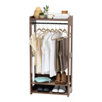 Wood Garment Rack - Compact | Brown