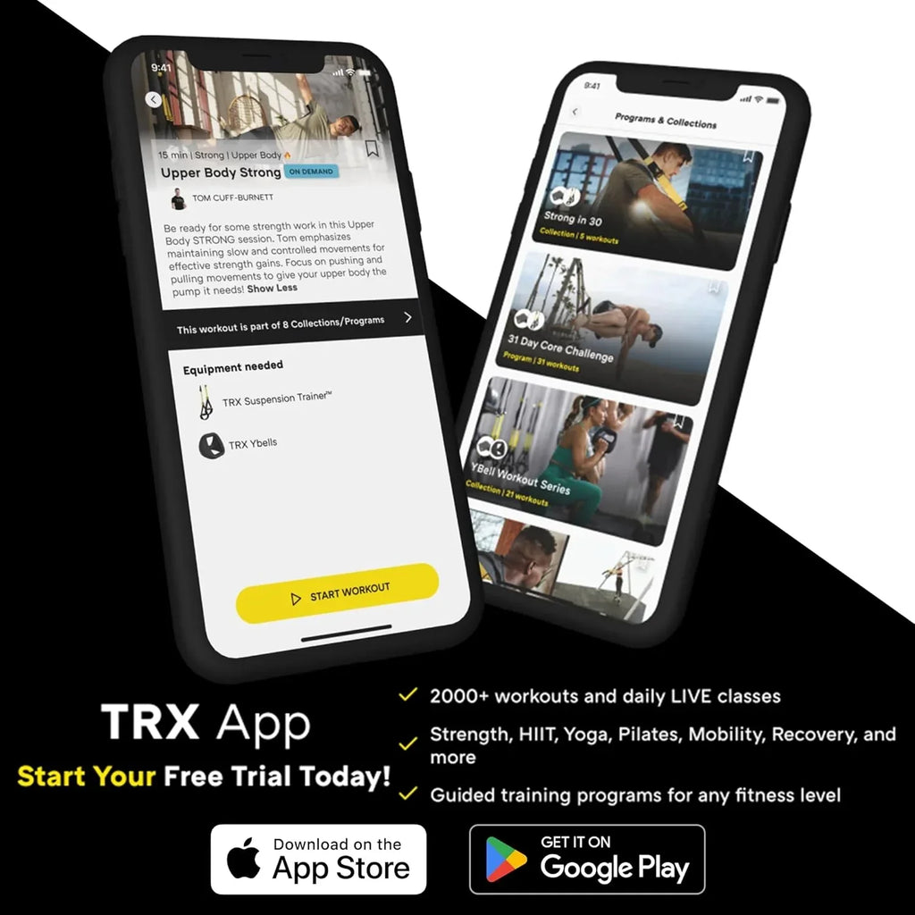 TRX GO Suspension Trainer, At Home, Portable Gym Workout, For Strength Training