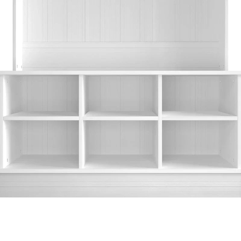 CraftPorch Contemporary Hall Tree with Storage Solutions
