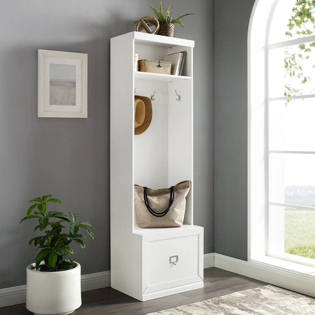 Crosley Furniture Harper Hall Tree in White