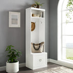 Crosley Furniture Harper Hall Tree in White