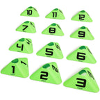 Modern Numbered Sports Cones, 12-pk