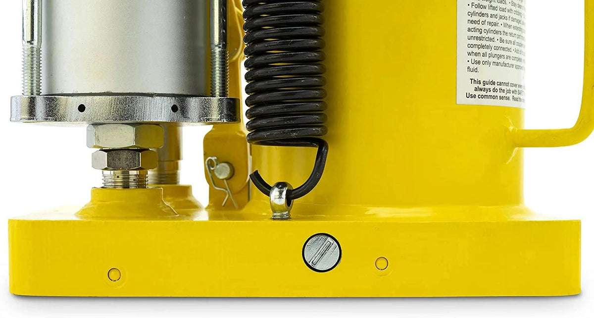 ESCO 30 Ton Pro Series Air Hydraulic Bottle Jack – Heavy Duty Lifting for Automotive and Industrial Use