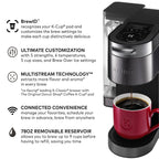 Keurig K-Supreme Plus SMART Single Serve K-Cup Pod Coffee Maker, Black