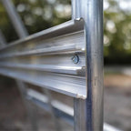 Double Greenhouse Lock Channel | 1 Piece / Channel And Wire (2)