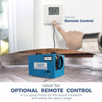 ALORAIR Commercial Dehumidifier 113 Pint, with Drain Hose for Crawl Spaces, Basements