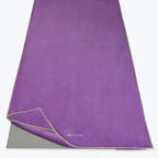Stay-Put Yoga Towel | Purple