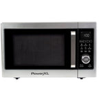PowerXL Microwave Air Fryer Plus, Stainless Steel / Black, 1cu. ft.