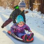 Flybar Kids 36' Rocket Foam Toboggan Snow Sled for Kids with Slick Bottom for Kids, Ages 6+
