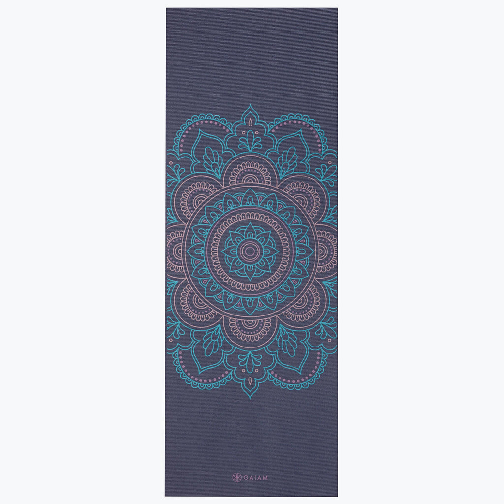 Premium Reversible Purple Illusion Yoga Mat (6mm)