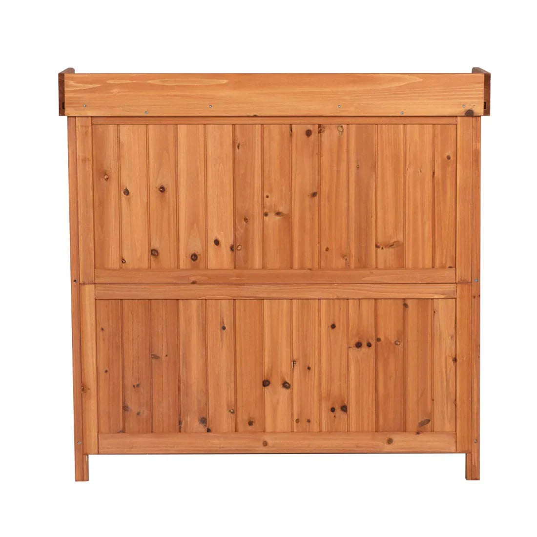Outdoor Garden Patio Wooden Storage Cabinet Furniture Waterproof Tool Shed