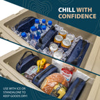 Reusable Cooler Ice Packs 3-pk