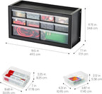 10-Drawer Parts Organizer (2 Pack)