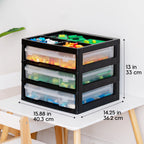 3-Tier Scrapbook Case Organizer