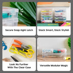 Plastic Storage Containers with Latching Lid 10 Pack