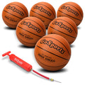 Indoor & Outdoor Rubber Basketballs, 6-pk | 7