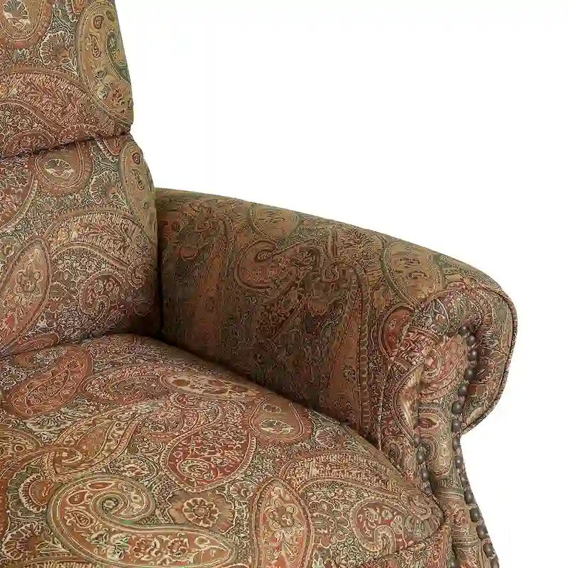 Copper Grove Jessie Paisley Push-Back Recliner Chair
