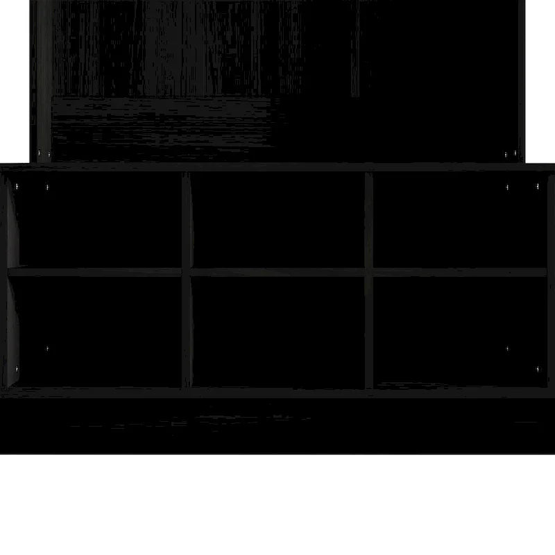 CraftPorch Contemporary Hall Tree with Storage Solutions
