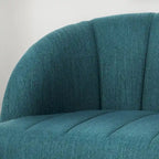 Christopher Knight Home Lupine Contemporary Fabric Loveseat with Hairpin Legs