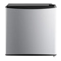 Mainstays 1.7 Cu. ft. Single Door Mini Refrigerator, Stainless Steel Look