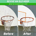 18" Regulation Steel Basketball Rim | Fixed