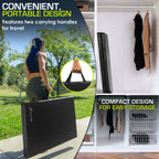 Bi-Fold Folding Exercise Mat | Black