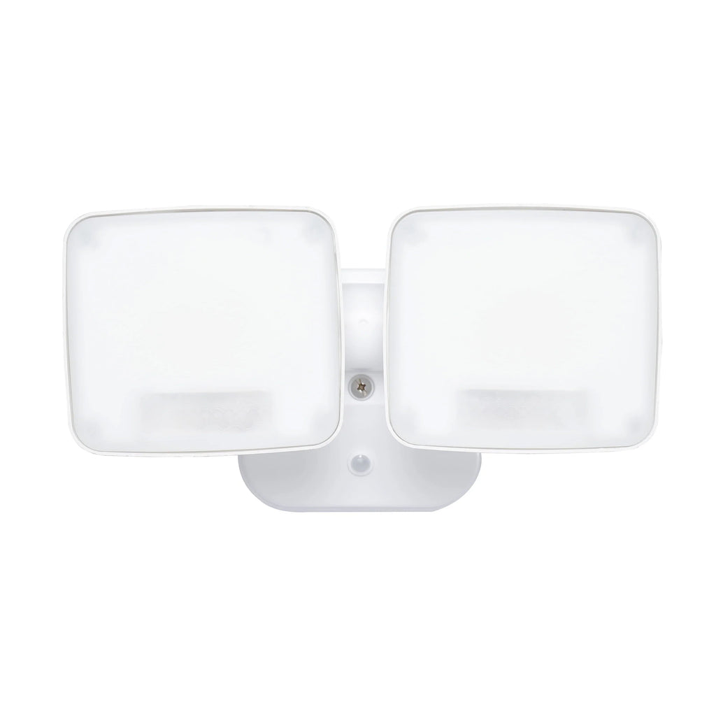 Hyper Tough 3000 Lumen Motion Activated LED Security Light with Adjustable Dual Lamp Heads, Hardwired