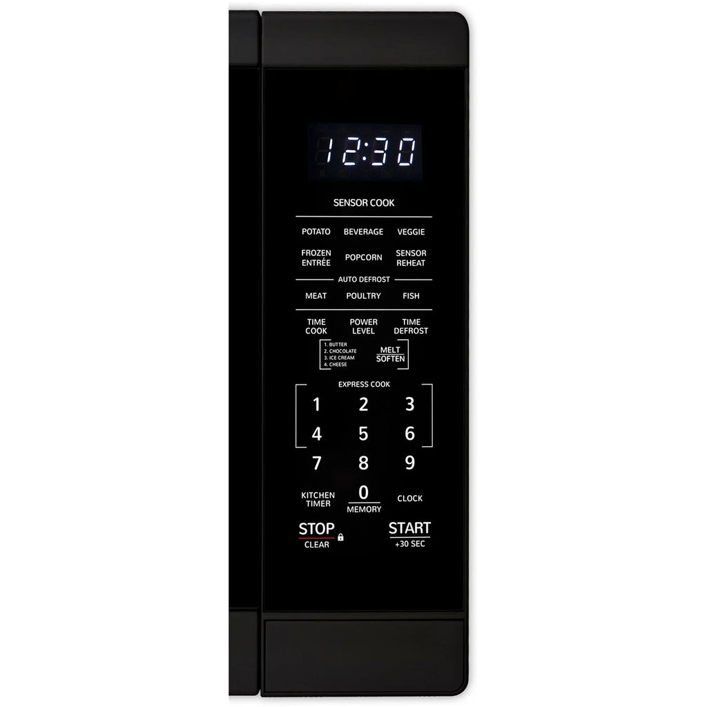 Sharp 1.4 - Cu. Ft. Countertop Microwave Oven in Black
