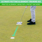 Golf Putting Alignment Stencil