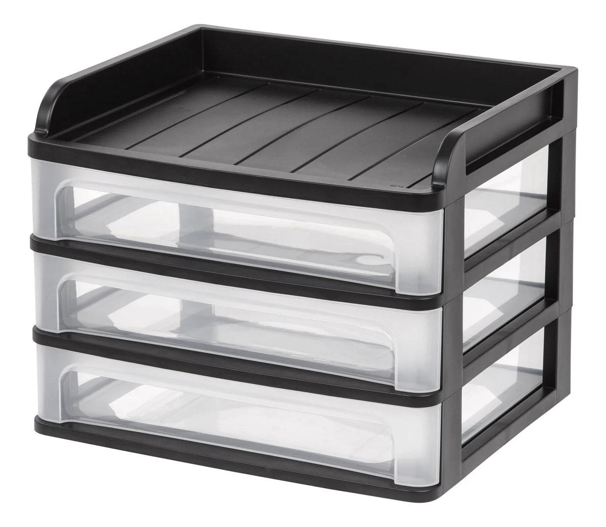 Medium Desktop Drawer System, 2 Pack, Black