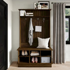 CraftPorch Contemporary Hall Tree with Storage Solutions