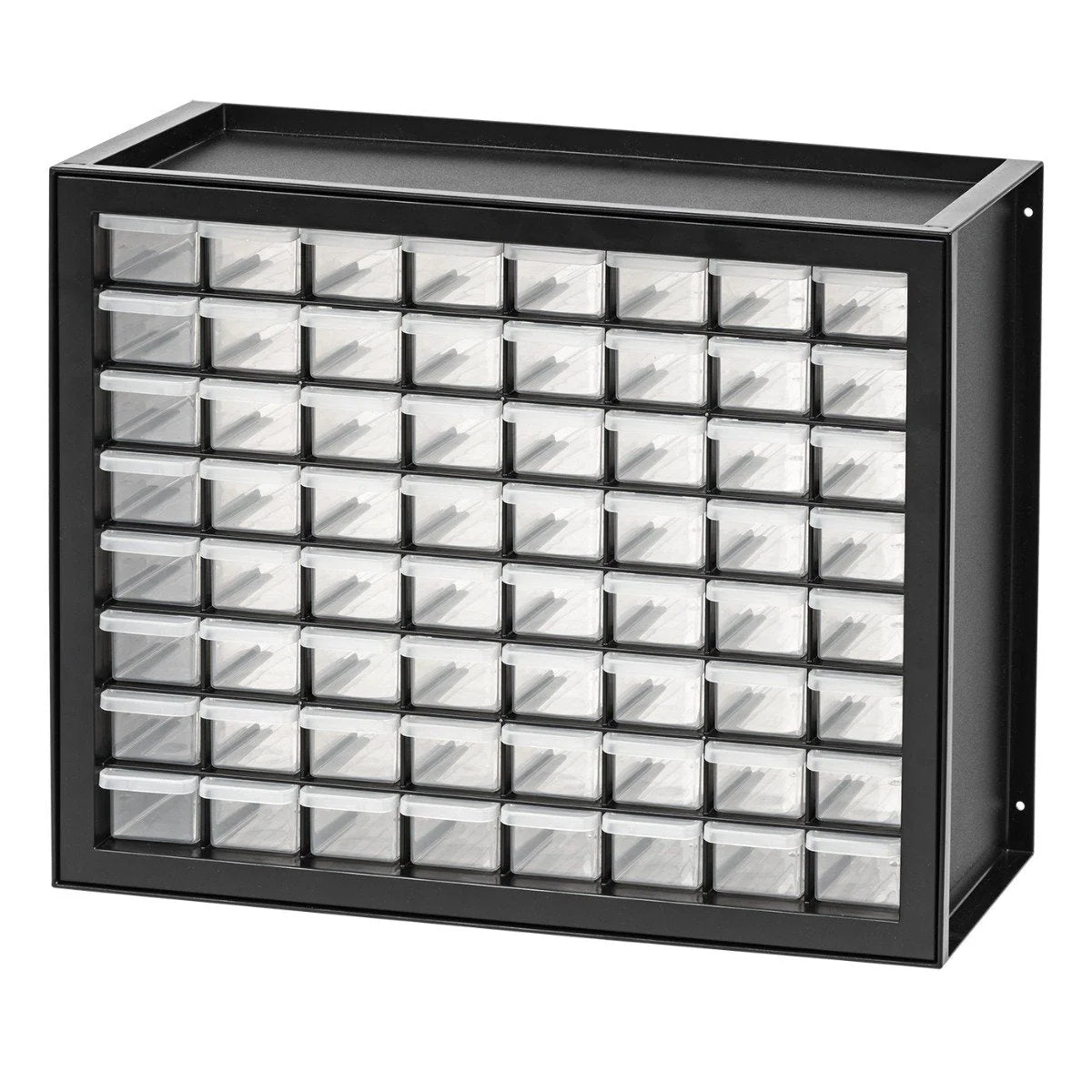 Drawer Parts Cabinet - 64 Drawer | Black