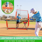 7' x 7' Baseball & Softball L Screen