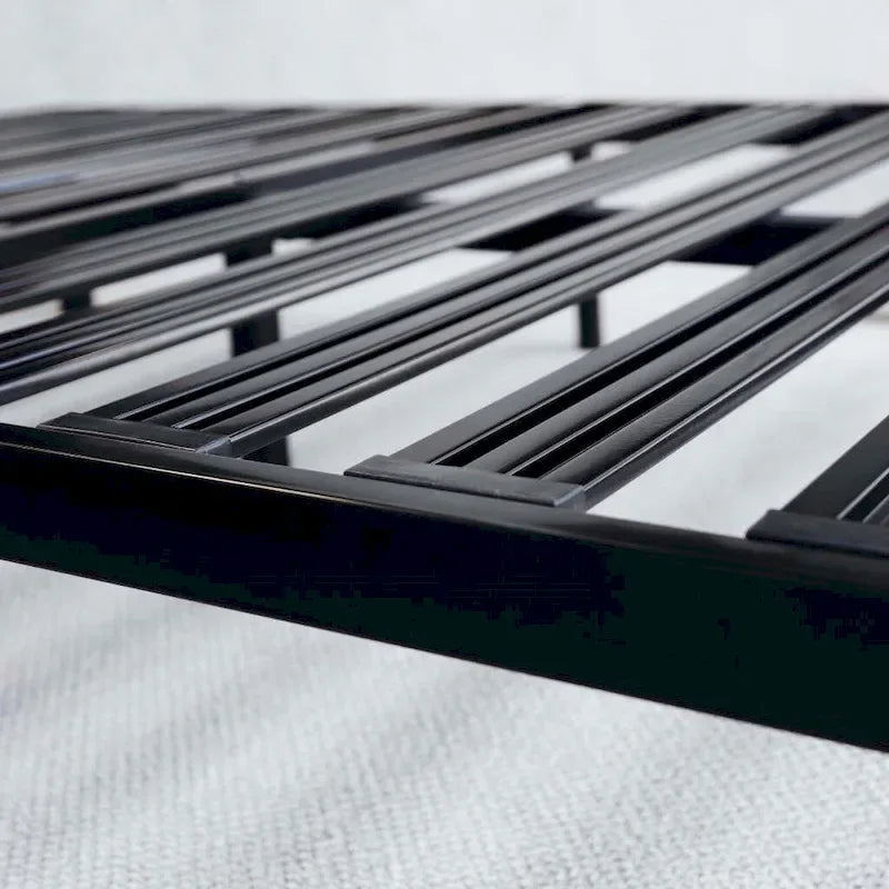 Sturdy King Metal Platform Bed Frame with Durable Slats