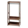 Wood Garment Rack - Compact | Brown
