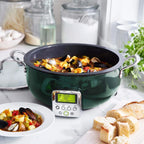 GreenPan Elite 6-Quart Essential Smart Skillet | Black