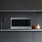 Farberware FMGZ09BKA 0.9 Cu. Ft. Microwave Oven, 900W, Digital Control, LED Display, 6 Cooking Presets, Black