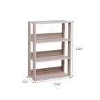Open Wood Rack Shelf - Large | Dark Brown