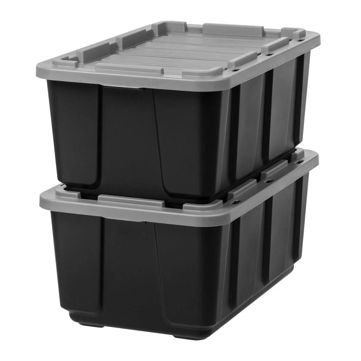 Heavy Duty Storage Bins 4 Pack - 27 gal. (108 qt.) | Blue / 4 Pack