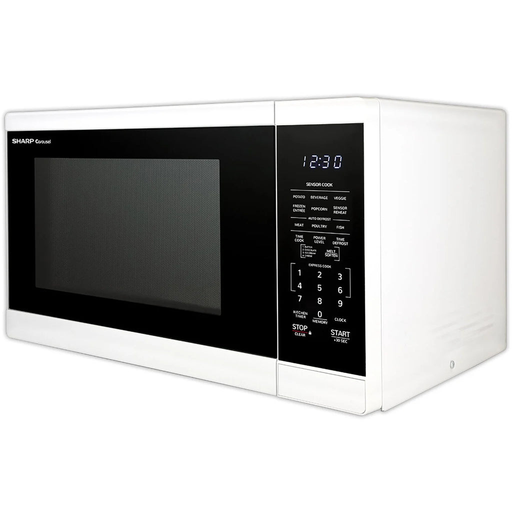 Sharp 1.4 - Cu. Ft. Countertop Microwave Oven in Black