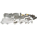 STANLEY STMT71653 145-Piece Mechanics Tool Set, Chrome