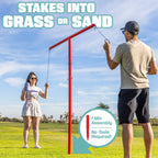 Tower 5 Giant Ring Swing Versus Game