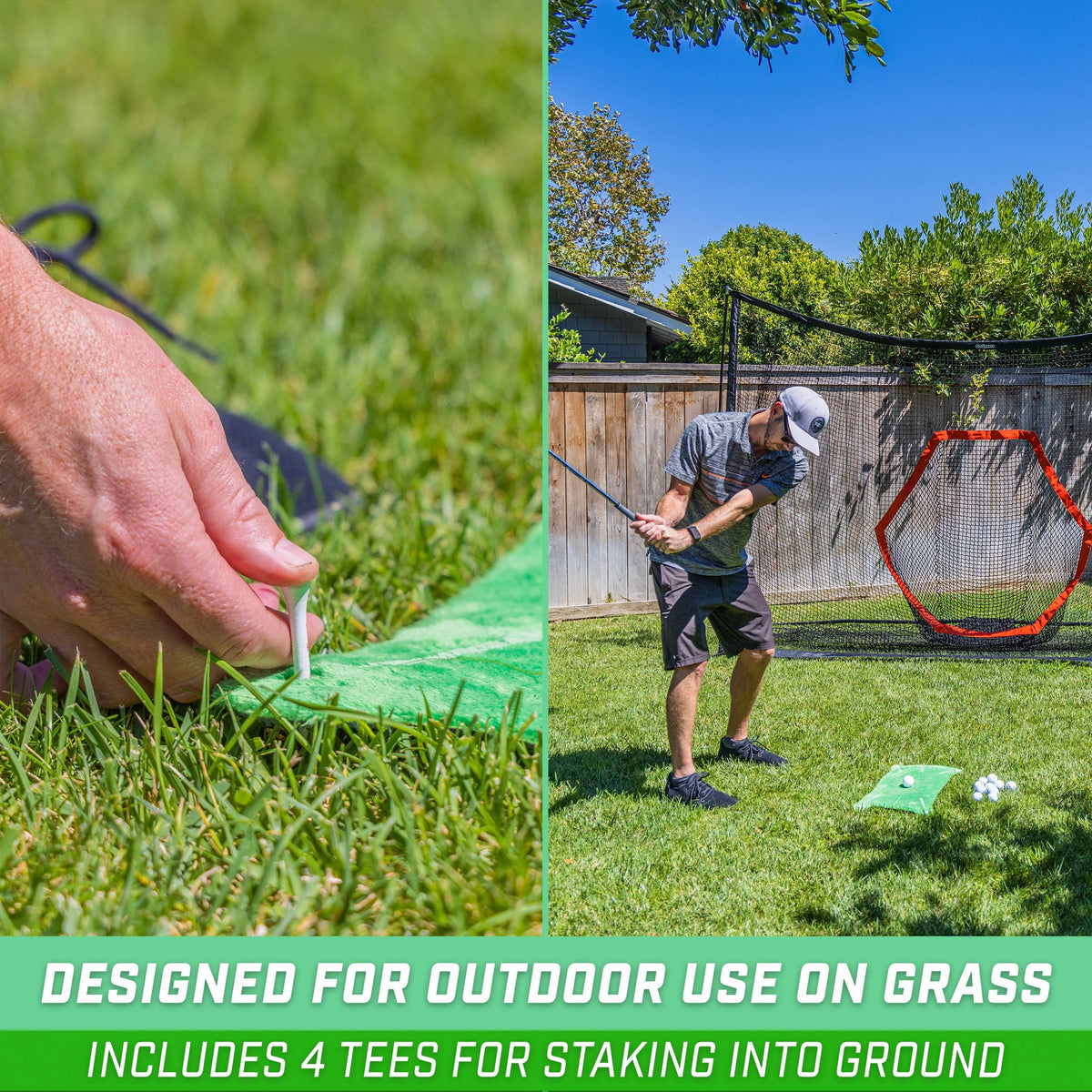 SwingSpot Golf Swing Training Mat | Outdoor