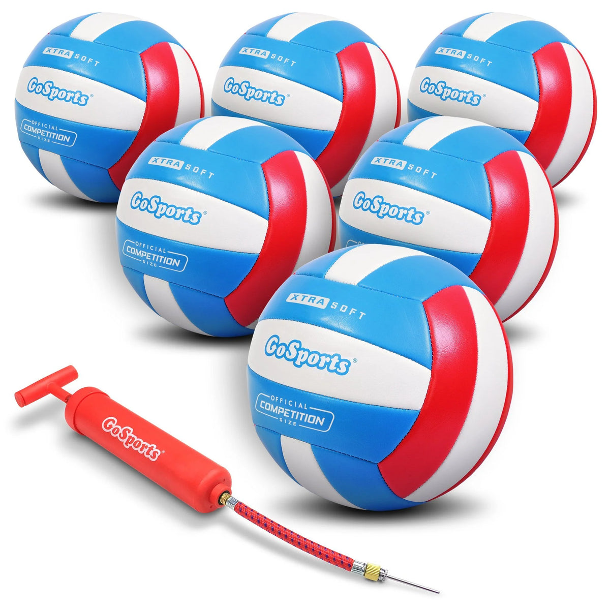 Soft Touch Recreational Volleyballs | 6-pk