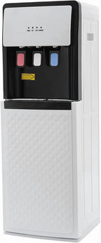 White Water Dispenser Bottom Loading Water Cooler for 5 Gallon Bottles for Offices, Nurseries, Homes, Gyms, Kitchen