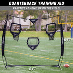 6' x 6' QB Training Throwing Net | Black