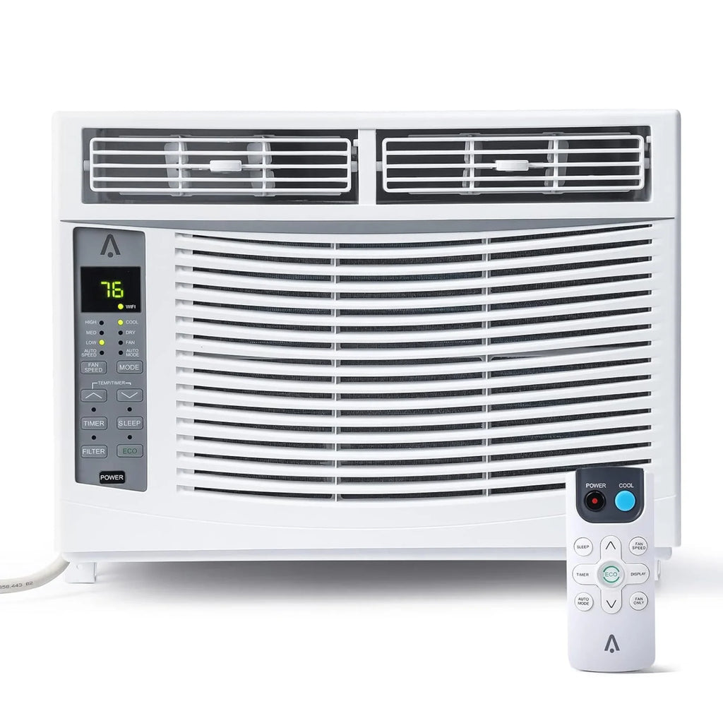 Garvee 5000 BTU Window Air Conditioner, Fast Cooling for Rooms up to 150 Sq. Ft, Window Ac Unit with 7 Level