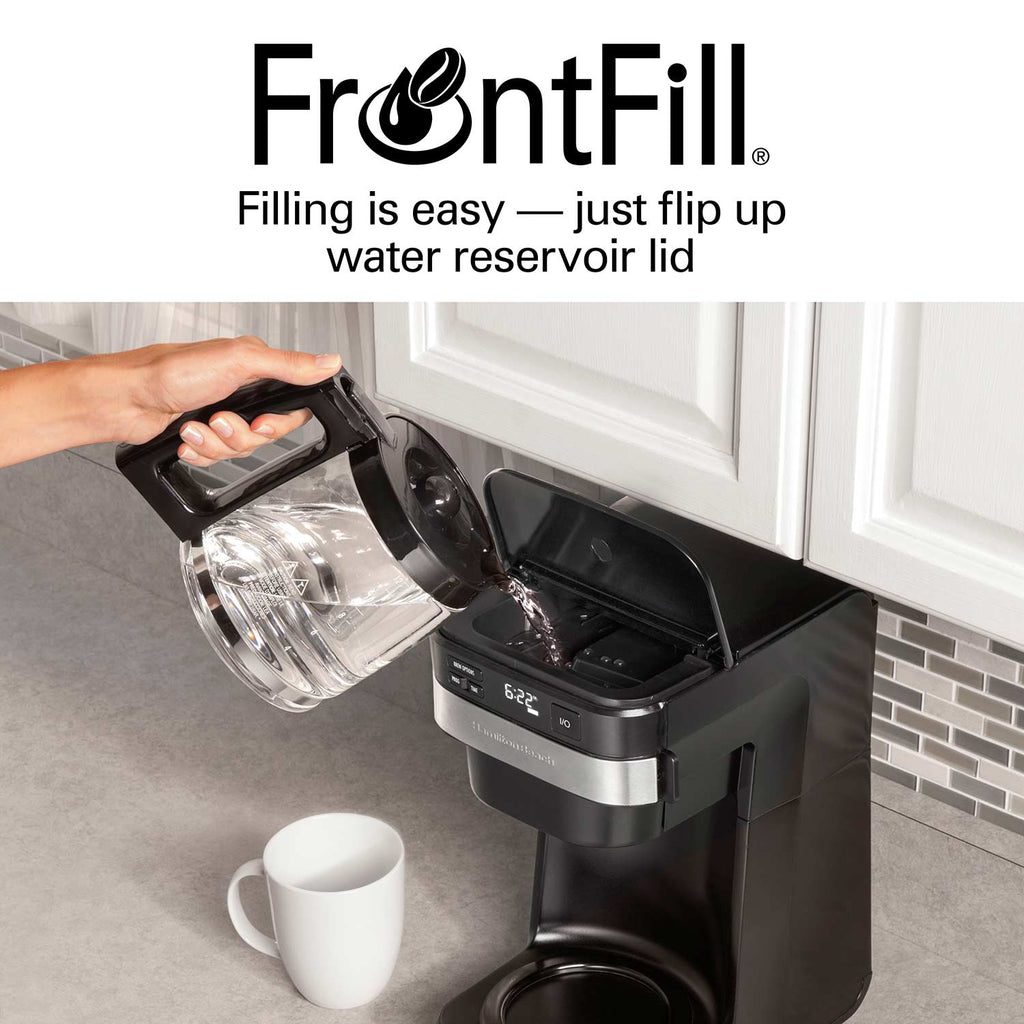 Hamilton Beach Front-Fill 12 Cup Programmable Coffee Maker
