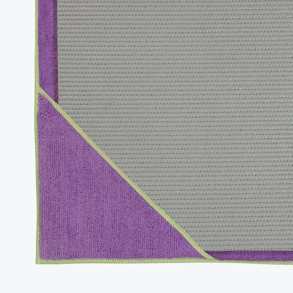 Stay-Put Yoga Towel | Purple