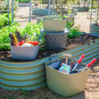 Vego FlexTrug - 12 Gallon Tub | Fog Gray